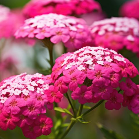 Achillea Cerise Queen Perennial Close